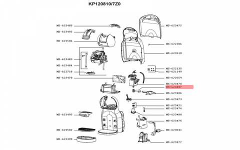 MS-623487 - RACCORD COUDE POMPE