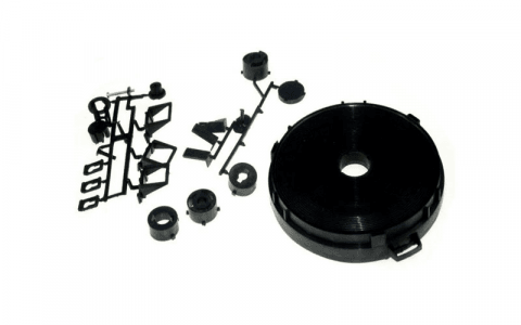 F121780 - FILTRE CHARBON UNIV + 18 PIECES DE FIXATION