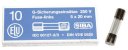 11171813 - LOT DE 10 FUSIBLES 6.3A TEMPORISE 5X20MM