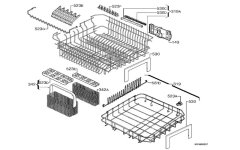 152965540 - PANIER INFERIEUR LAVE VAISSELLE REP 319