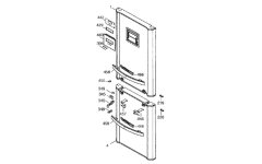 41X0982 - PORTE REFRIGERATEUR REP 1