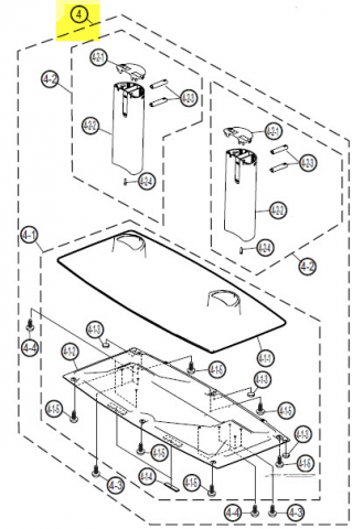 430763 - PIED COMPLET ASSEMBLE