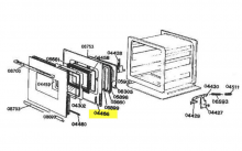 93594158 - SUPPORT ARTICULATION DR/GA REP 04466