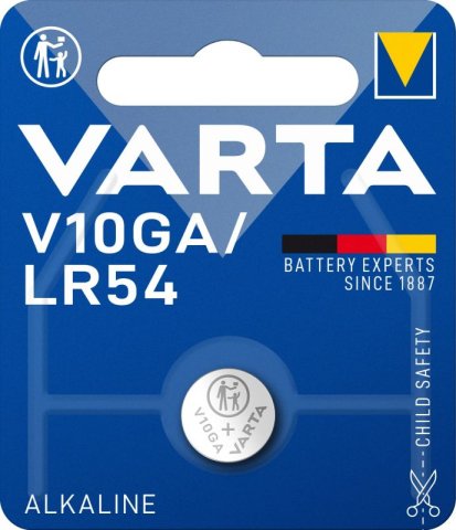 1517203 - PILE BOUTON ALCALINE VARTA LR54