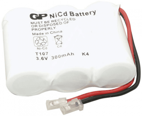 2896967 - ACCUMULATEUR PACK 3.6 V 300 MAH