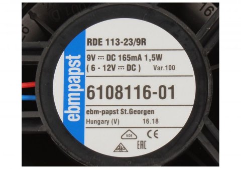 6108116 - VENTILATEUR COMPACT 113-23/9R-100