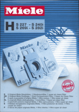 2046318 - SACHET DE SACS (X5) 227-240 H MIELE